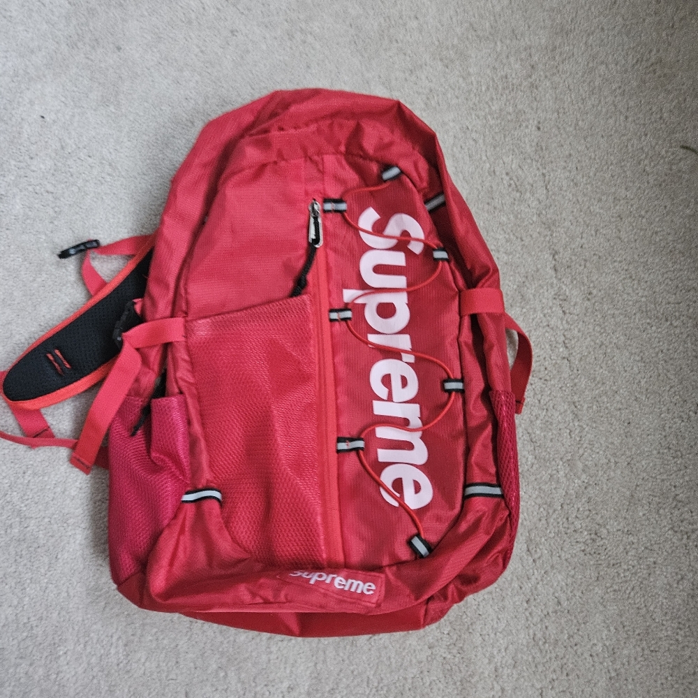 Red Supreme Backpack - image 4
